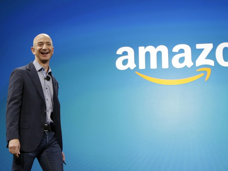 Le patron d&#039;Amazon, Jeff Bezos, est, apr