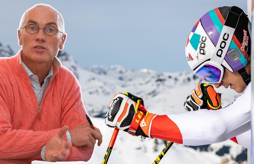 L'agent Marc Biver (à gauche) estime que Marco Odermatt a encore du chemin pour devenir une idole du ski.