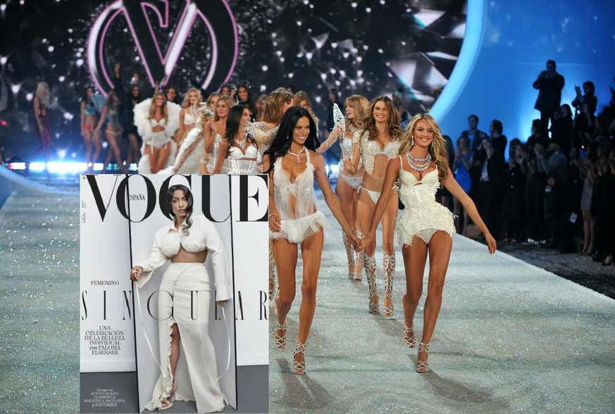 Victoria&#039;s secret lingerie marketing anges mannequins femmes