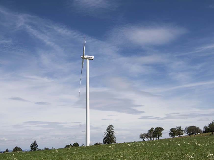 La commune de Val-de-Ruz (NE) entend couvrir à terme 50 à 60% de ses besoins en électricité via l&#039;énergie éolienne (archives).