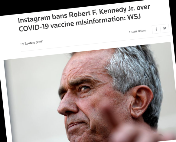 Robert F. Kennedy Junior, erklärter Impfgegner, durfte 2020 trotz strenger Einreisebeschränkungen mitten in der Pandemie aus den USA nach Deutschland einreisen, um auf einer Corona-Demonstration aufzu ...