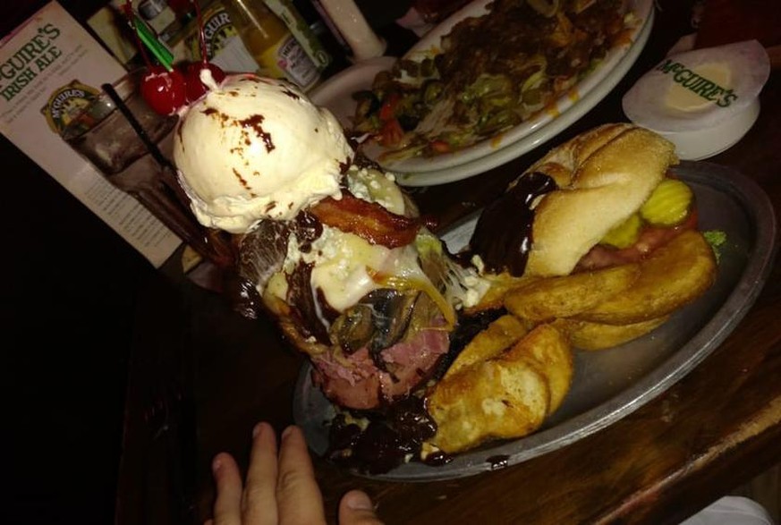 Florida: McGuire’s Terrible Garbage Burger, McGuire’s Irish Pub (Pensacola)
One of the most authentic Irish pubs in America, McGuire’s Irish Pub sells a wide variety of delicious Angus steak burgers,  ...