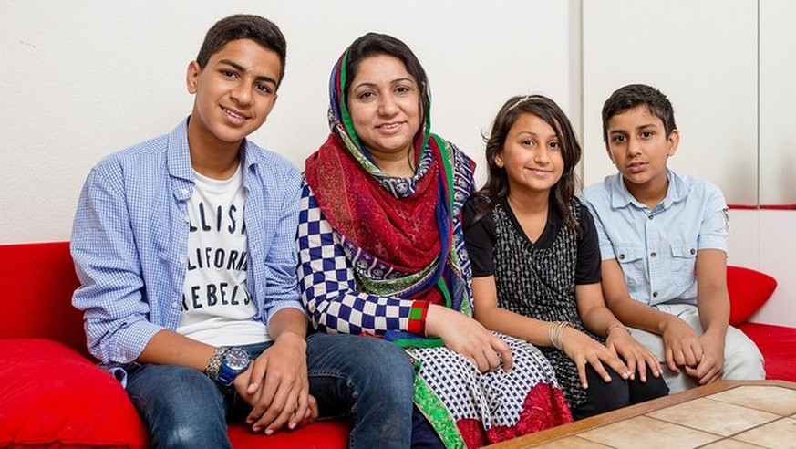 Die Pakistanerin Nazia Mehar und ihre drei Kinder Mohammed (13), Malika (10) und Zohaib (11) sollen ausgeschafft werden. Sie haben gegen den negativen Asylbescheid Beschwerde eingereicht.