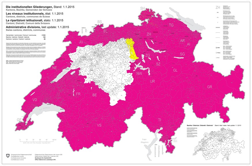 Mein Ziel: Die Schweiz in watson-Magenta färben. Auf der 79. Etappe am Dienstag steht der gelbe Teil an. Hier geht es zum Livetracking!