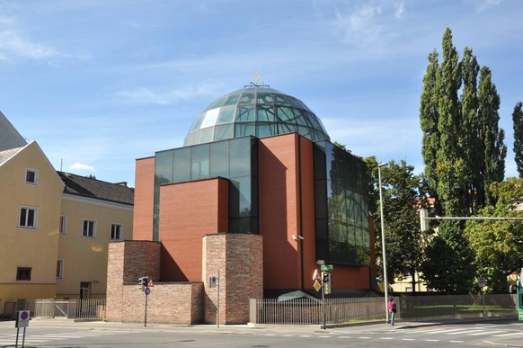 Die Synagoge in Graz.