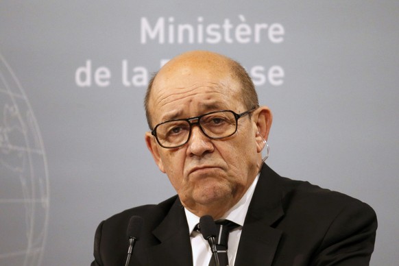 Frankreichs Verteidigungsminister&nbsp;Le Drian:&nbsp;«Wir müssen schnell handeln, um sobald wie möglich in libyschen Gewässern einzuschreiten»