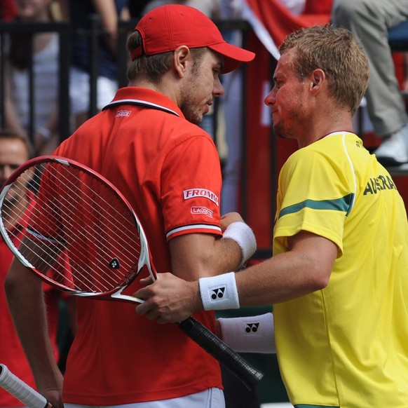 Episches Duell gegen Wawrinka: Davis-Cup-Legende Hewitt im September 2011.