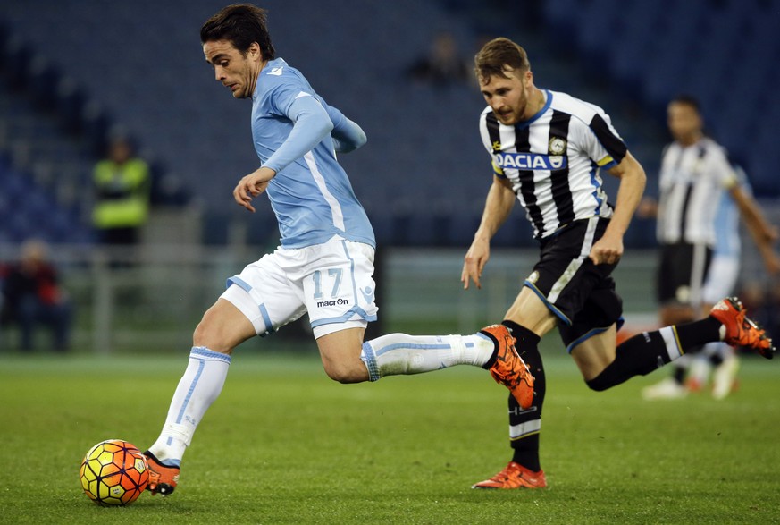 Silvan Widmer hat das Nachsehen: Lazio Rom setzt sich im Achtelfinale der Coppa Italia gegen Udinese mit 2:1 durch.