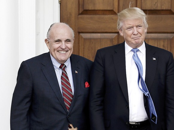 Rudolph Giuliani, der persönliche Anwalt von US-Präsident Donald Trump, gerät in der Ukraine-Affäre zunehmend unter Druck. (Foto: Peter Foley/ EPA Keystone)