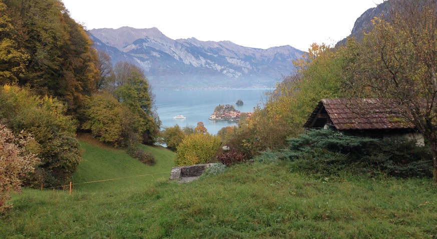 Das bisher letzte von mir neu entdeckte Bijou der Schweiz: Iseltwald am Brienzersee.&nbsp;