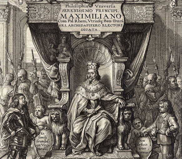 Maximilian I. als Herrscher – er war ab 1597 Herzog von Bayern und ab 1623 Kurfürst des Heiligen Römischen Reiches.
