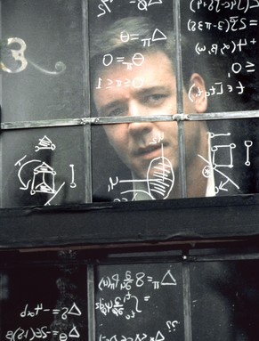 Russell Crowe in «A Beautiful Mind».
