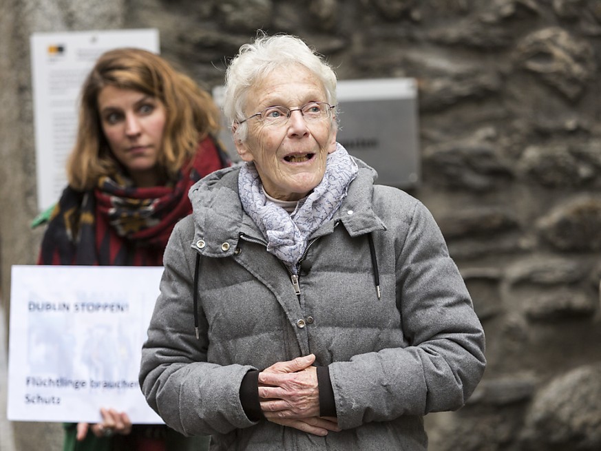 Die Basler Menschenrechtsaktivistin Anni Lanz will für einen Freispruch kämpfen. (Archivbild)