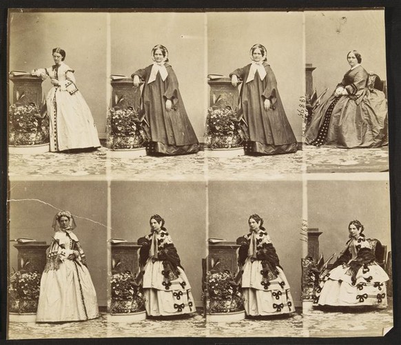 André-Adolphe-Eugène Disdéri (28 Mar 1819 - 4 Oct 1889)
Mlle Constance Queniaux, de l&#039;Opéra