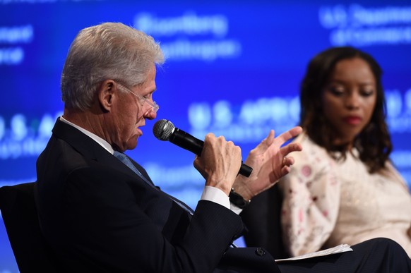 «Kaum an der Oberfläche gekratzt»: Bill Clinton am Afrika-Gipfel.