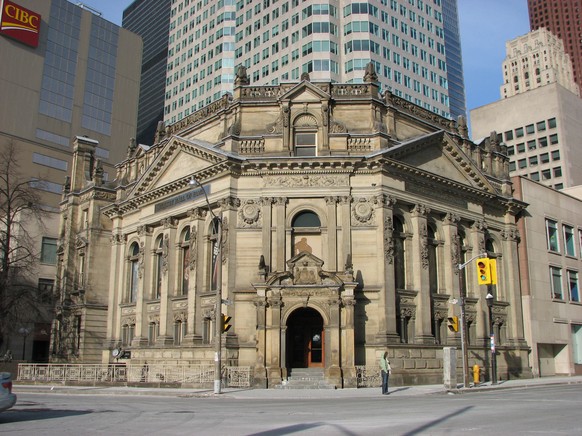 So sieht der kanadische Hockey-Tempel in Toronto aus.