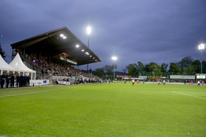 Das altehrwürdige Brügglifeld ist derzeit die Spielstätte des FC Aarau.&nbsp;