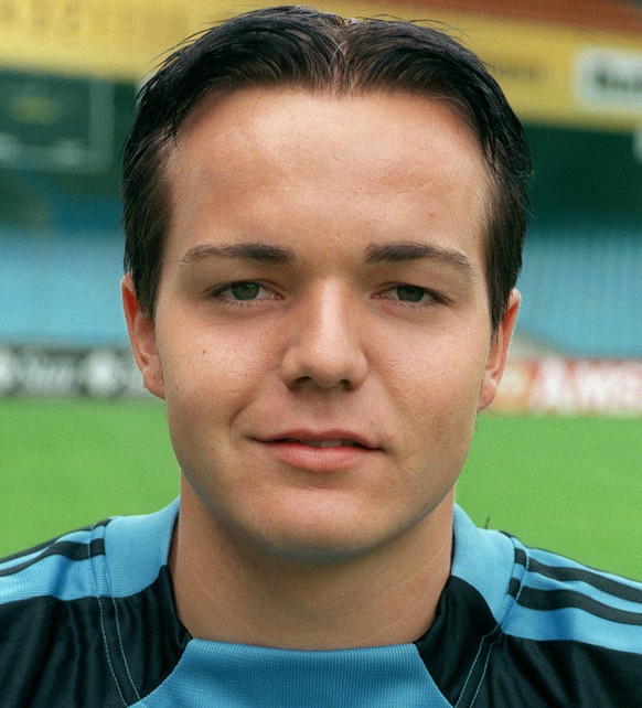 Peter Jehle, Ersatztorwart des Grasshopper Clubs Zuerich; aufgenommen im August 2000. (KEYSTONE/Steffen Schmidt)
