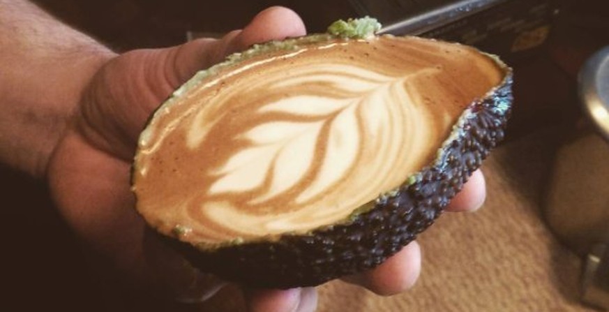 avolatte avocado latte hipster food kaffee trendy essen