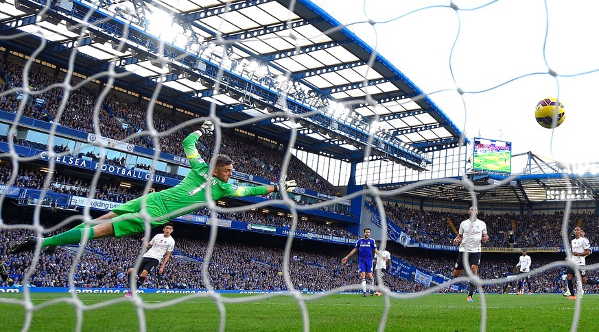Erst beim 1:0 durch Oscar kam an der Stamford Bridge so etwas wie Stimmung auf.
