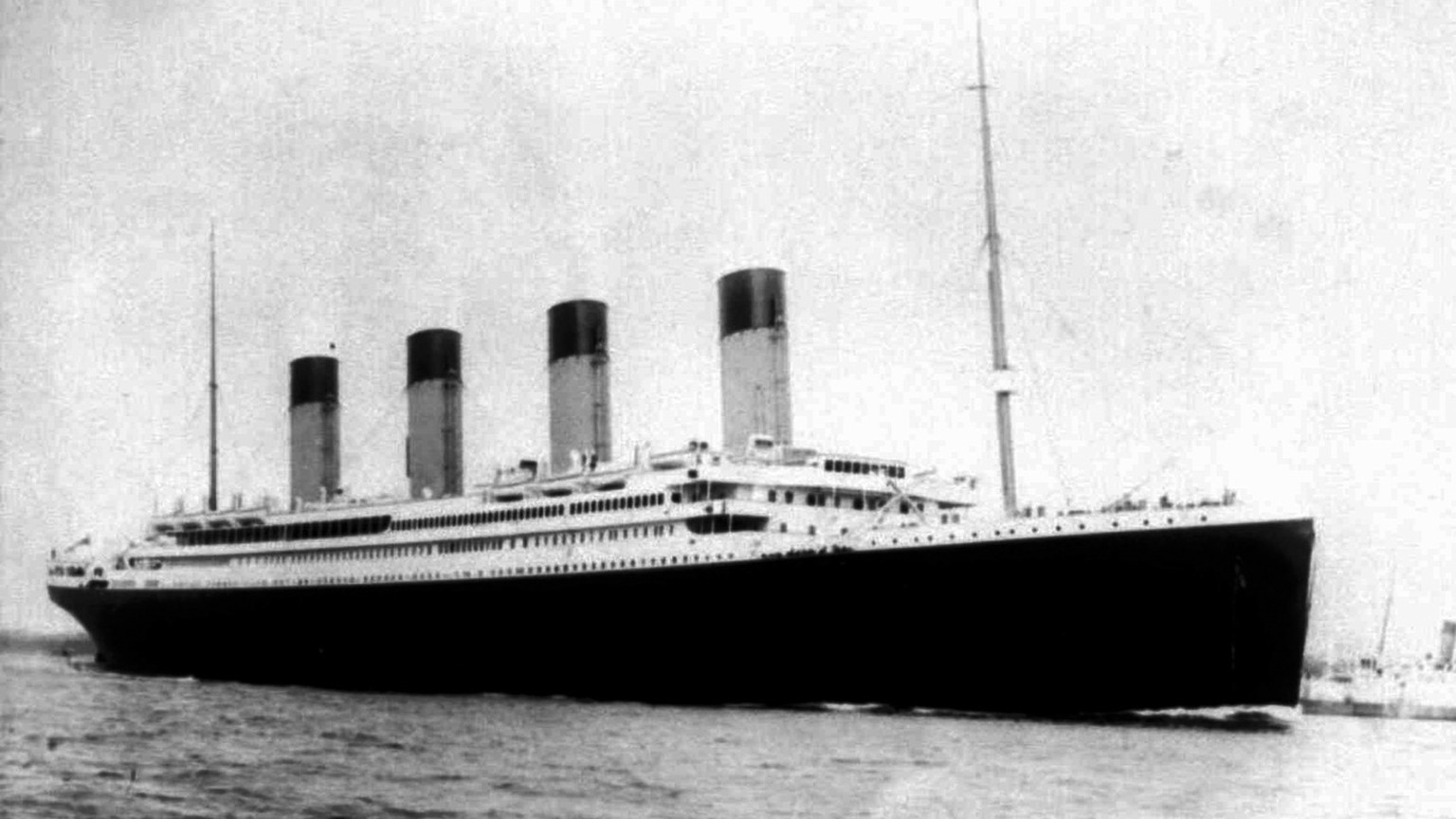 This undated photo shows the doomed liner the S.S. Titanic. April 15, 2012 is the 100th anniversary of the sinking of the Titanic, just five days after it left Southampton on its maiden voyage to New  ...