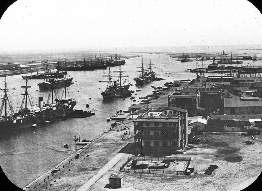 Port Said, Ägypten, Anfang des 20. Jahrhunderts.