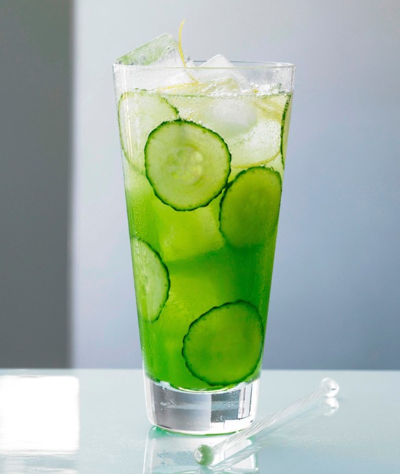 https://www.recipeshubs.com/cucumber-cocktail/38960 gurke cucumber fizz gin wodka trinken alkohol cocktail