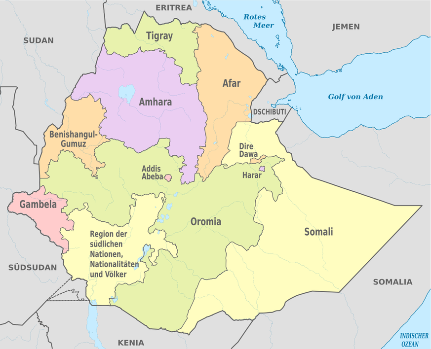 Verwaltungsgliederung Äthiopiens 
https://upload.wikimedia.org/wikipedia/commons/thumb/a/af/Ethiopia%2C_administrative_divisions_-_de_-_colored.svg/1263px-Ethiopia%2C_administrative_divisions_-_de_-_c ...