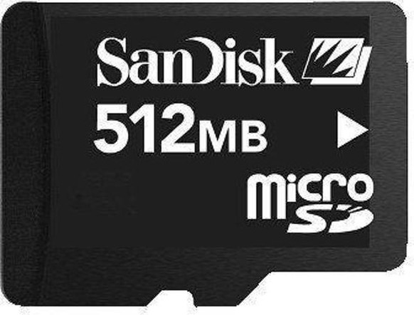 Sandisk Micro SD 512 MB