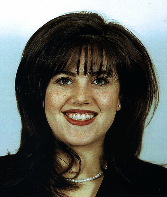 Monica Lewinsky, the former White House intern at the center of an alleged sex scandal involving President Clinton, is shown in this undated photo released on Wednesday, January 21, 1998, by the Depar ...
