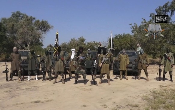 Kämpfer der islamistischen Sekte Boko Haram (Screenshot).