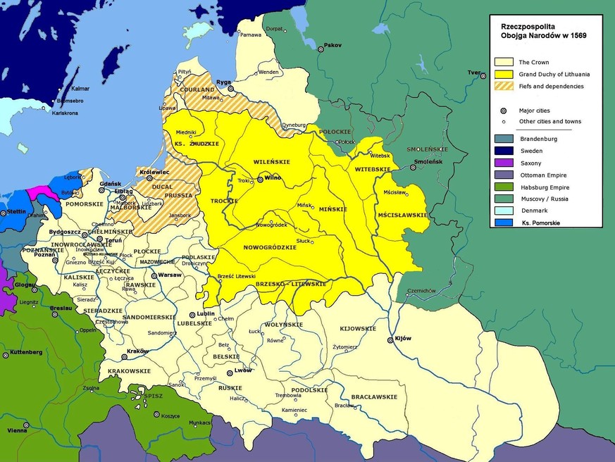 Mit dem Untergang der Kiewer Rus im Mongolensturm geriet die Ukraine unter eine Jahrhunderte andauernde Fremdherrschaft. Von Westen her drang der polnisch-litauische Unionsstaat vor, der bald den grös ...