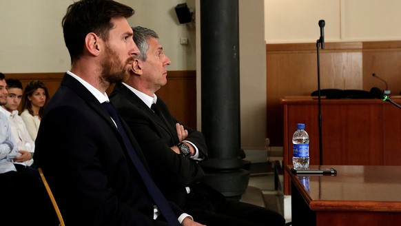 Lionel Messi: 21 Monate auf Bewährung.