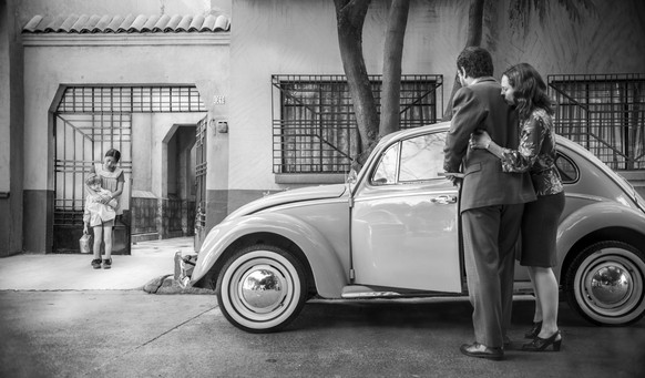 This image released by Netflix shows a scene from the film &quot;Roma,&quot; by filmmaker Alfonso Cuaron. The National Society of Film Critics has chosen on Saturday, Jan. 5, 2019, Cuaron&#039;s black ...