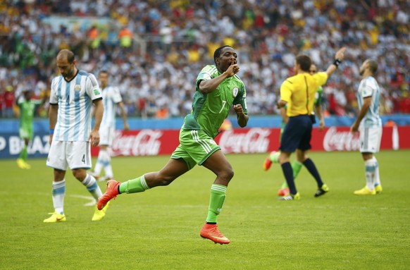 Ahmed Musa traf doppelt so viel gegen Argentinien wie alle anderen Gegner zusammen.