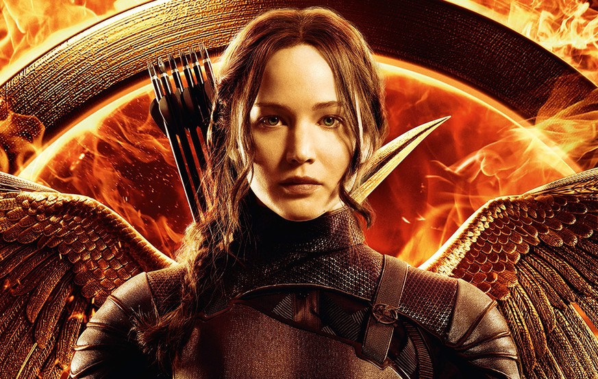 Jennifer Lawrence in «Hunger Games».