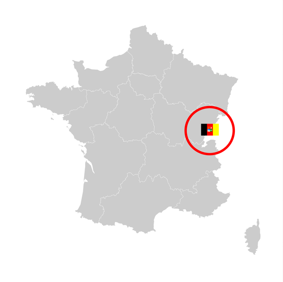 In Frankreich, direkt an der Schweizer Grenze, befindet sich seit 1947 eine Mikronation.