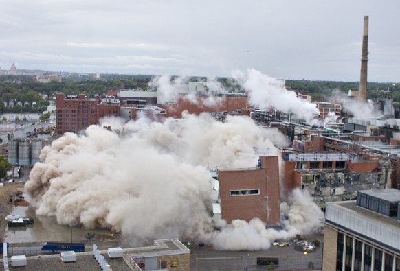 «Schöpferische Zerstörung» in Rochester (NY): Die Kodak-Häuser werden rasiert.