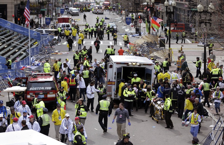 Mit zwei selbstgebauten Bomben hatten die Zarnajew-Brüder im April 2013 im Zielgelände des Boston-Marathons einen Anschlag&nbsp;verübt.