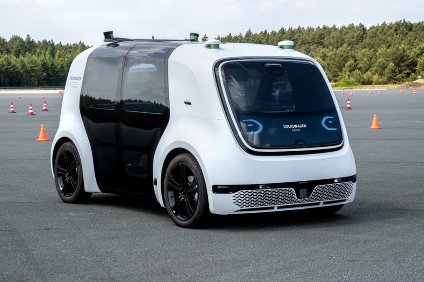 Der VW Sedric gehört zu den Robotaxis der nächsten Generation. Er fährt ausschliesslich autonom.
