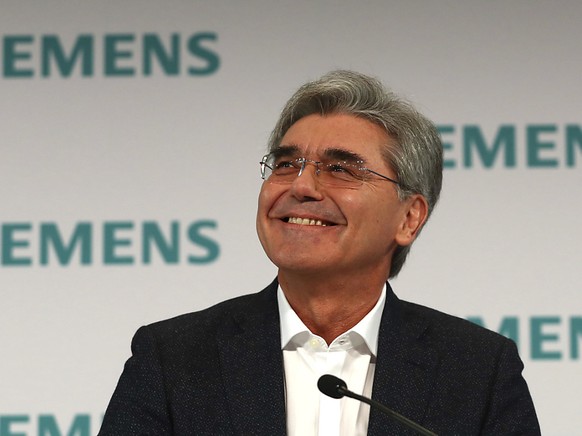 Siemens-Chef Joe Kaeser kann sich über einen kräftigen Lohnsprung freuen. (Archiv)