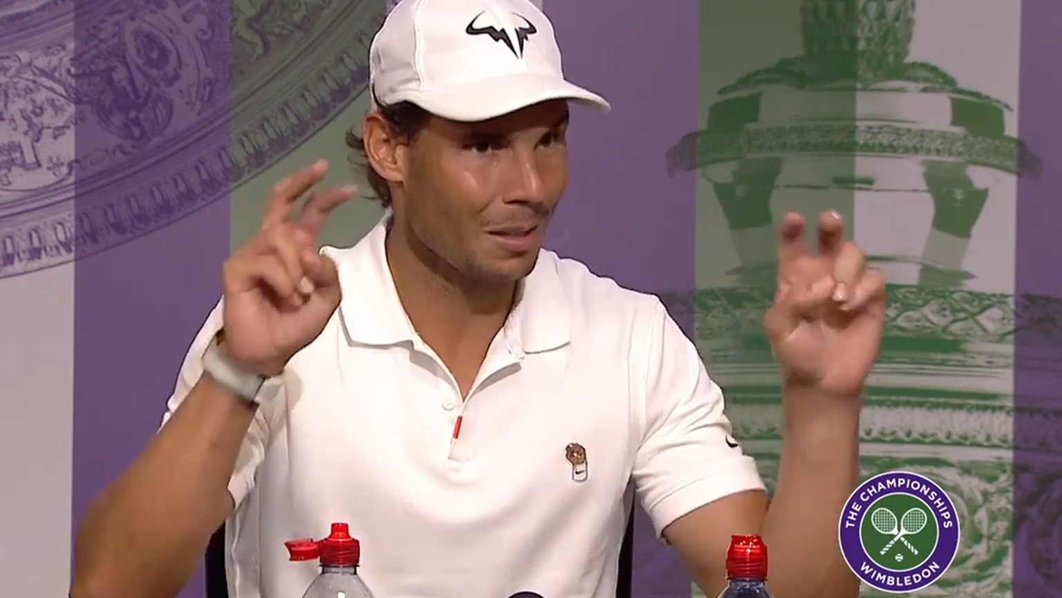 Rafael Nadal gibt sich für einmal wenig bescheiden.