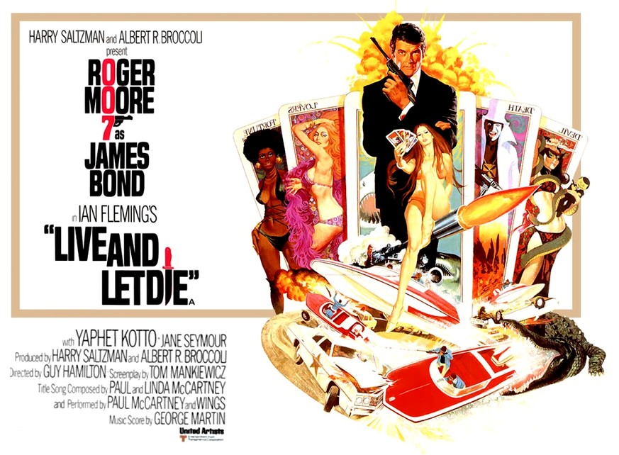 live and let die james bond roger moore film 007 http://spywhothrills.com/liveandletdie