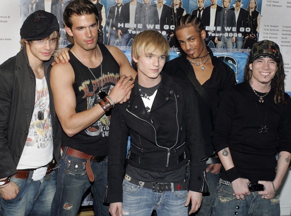 Das sind Chris, Jay, Richie, Michael und Izzy (v.l.n.r.).