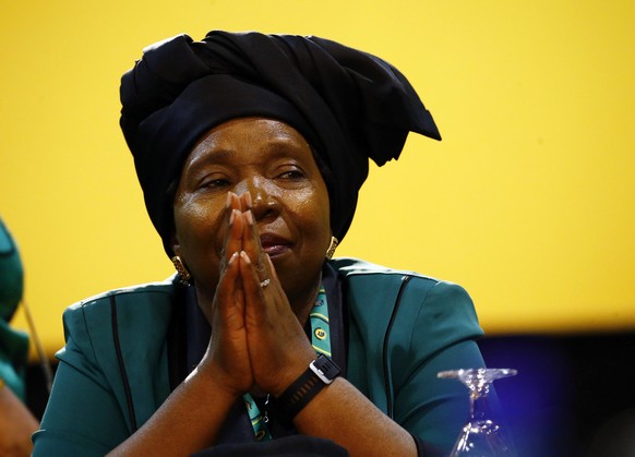 epa06393184 Possible future African National Congress President, Nkosazana Dlamini-Zuma, during the 54th ANC National Conference held at the NASREC Convention Centre, Johannesburg , South Africa, 16 D ...