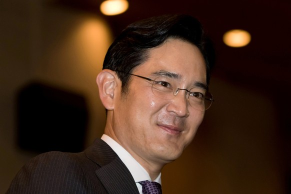 Jay Y. Lee, the only son of Samsung Electronics chairman Lee Kun-hee and the company&#039;s vice chairman, attends the 2015 HO-AM Prize ceremony which was established by Lee Kun-hee, in Seoul, South K ...