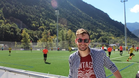 Gabriel Martinez wird im Stadion sein, wenn Andorra auf die Schweiz trifft.