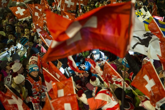 Für Schweizer Fans ist die Abfahrt in Wengen Pflicht