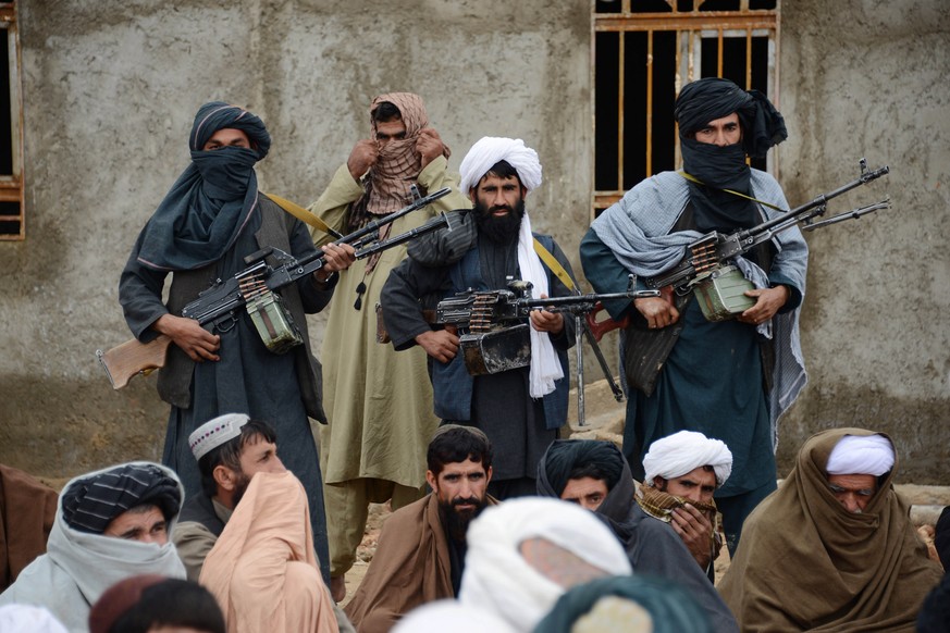 Anhänger des Talibanführeres Mullah Rassul.