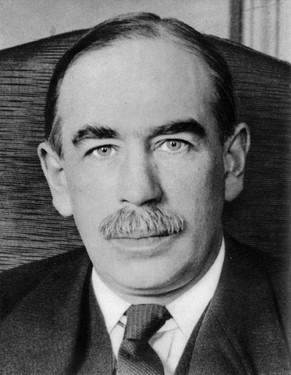 Der britische Ökonom John Maynard Keynes.